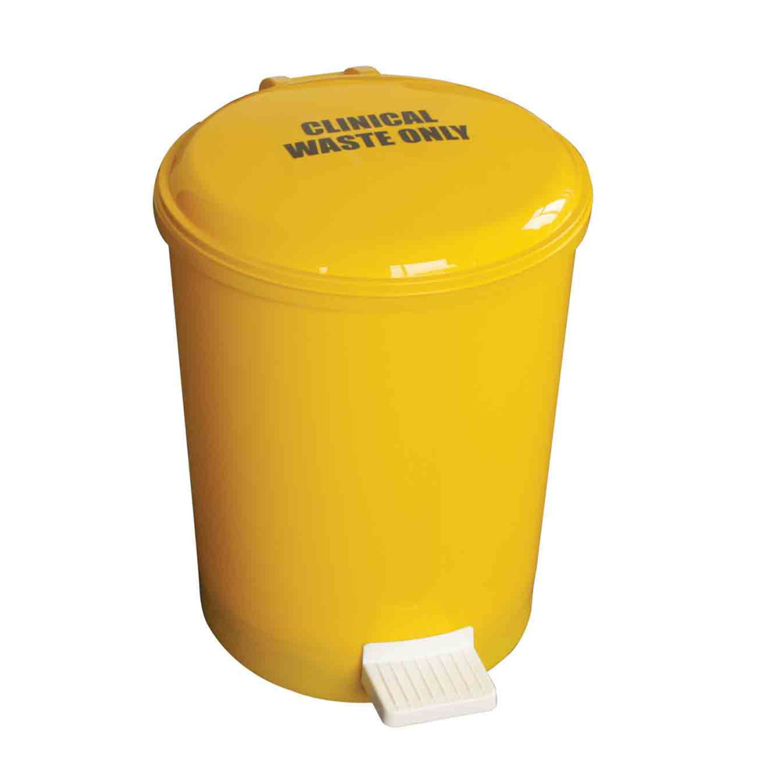Spectrum Cleaning Solutions 12L Yellow Clinical Wast Pedal Bin